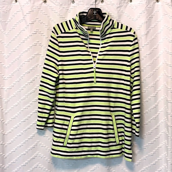 Talbots Tops - T by Talbots 3/4 sleeve quarter zip top